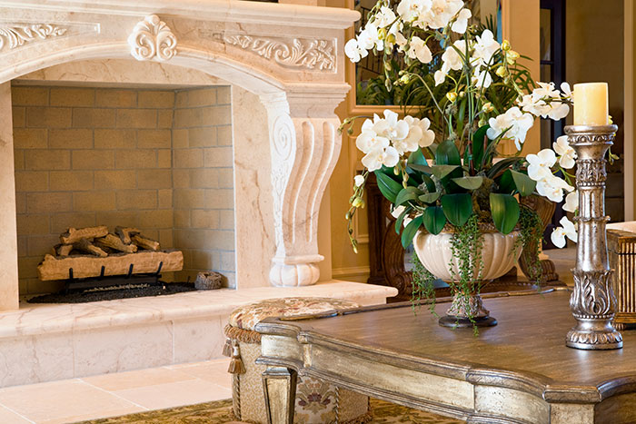 Natural Stone Fireplaces