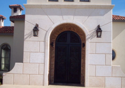 Custom Natural Stone Facades