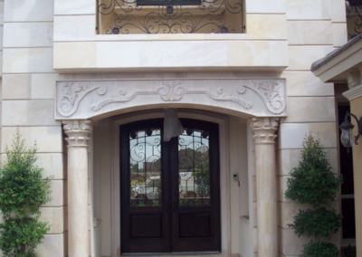 Custom Natural Stone Facades