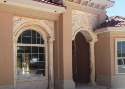 Custom Natural Stone Facades