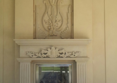 Custom Natural Stone Fireplace