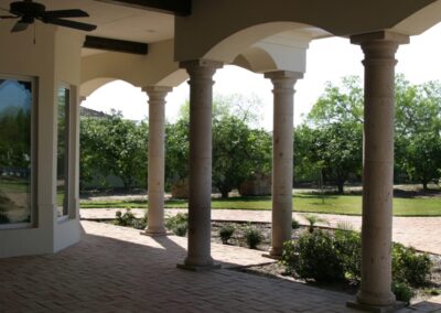 Custom Natural Stone Columns