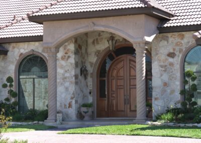 Custom Natural Stone Columns