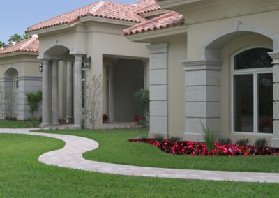 Custom Natural Stone Columns