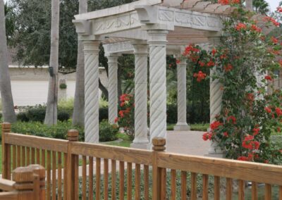 Custom Natural Stone Columns