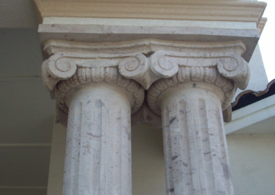 Custom Natural Stone Columns