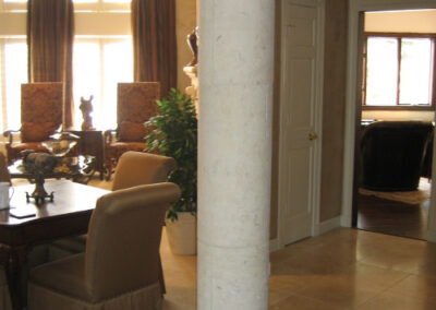 Custom Natural Stone Columns