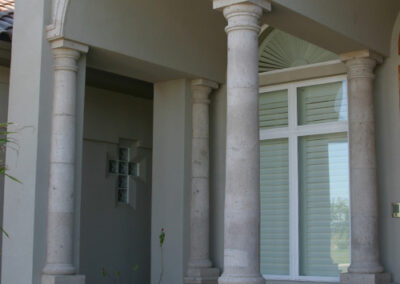 Custom Natural Stone Columns