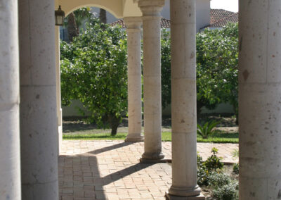 Custom Natural Stone Columns