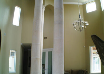 Custom Natural Stone Columns